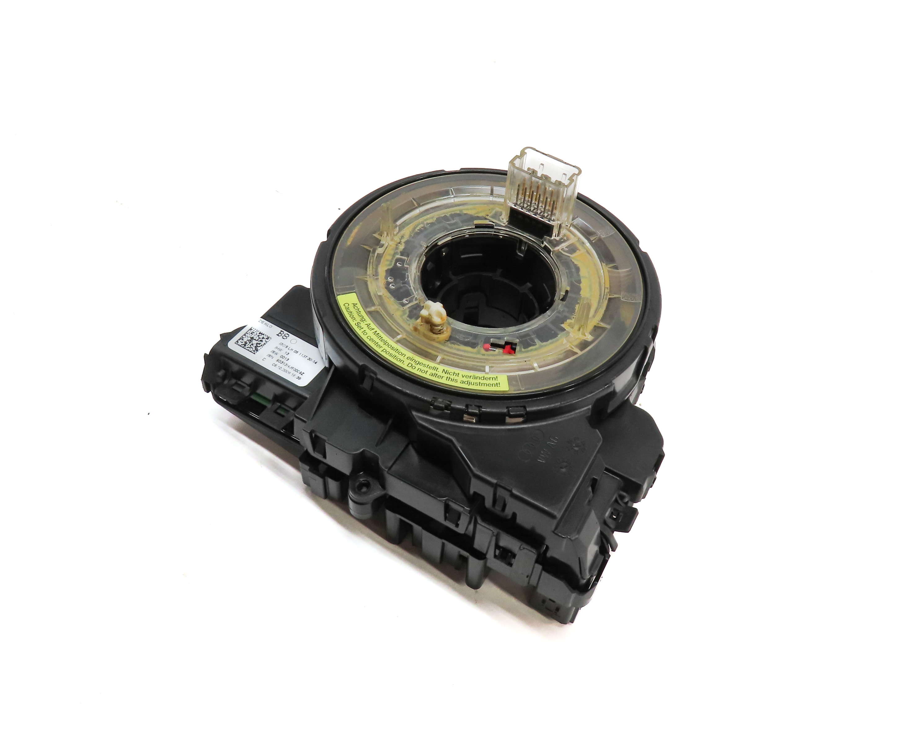 09 AUDI S5 B8 8T 4.2L (CAUA) STEERING COLUMN CLOCK SPRING CLOCKSPRING SLIP RING — exact item pictured